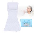 thumbnail image 5 of Bath Mat Full Body Bathtub Mat With Pillow Bathroom Non-Slip Washable Cushion Bathroom Washable Cushion Body Bathtub Mat Cushion W/Suction Cup Hook Luxury Bath Pillow Full Body Spa Cushion Bathtub, 5 of 6