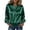 Green, variant on Long Sleeve Womens Blouses Casual Satin Fall Tops Women Loose Tie Neck Balloon Sleeve Solid Tops