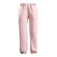 thumbnail image 2 of Pantalones de chándal de gimnasia para mujer de invierno, pantalones forrados de vellón informales de entrenamiento térmico, pantalones deportivos fem 2XL, 2 of 9