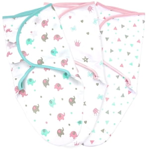 Baby Swaddles for Newborns - 3 Pack Baby Swaddles for 0-3 Months - Baby Swaddle Sleep Sack