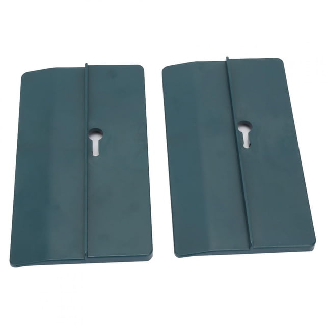 2 piezas de placa de montaje de techo ABS de 15 x 8 mm para instalación en el techo, trabajos de decoración del hogar