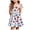 B2-White, variant on CAUYDY 4T 5T 6T Dresses for Kids Girl Baby Girls 4th of July Outfits Toddler American Flag and Star Print Dress Little Girls Summer Sundress Children's Gift (Sizes 1-2 Years,Blue)