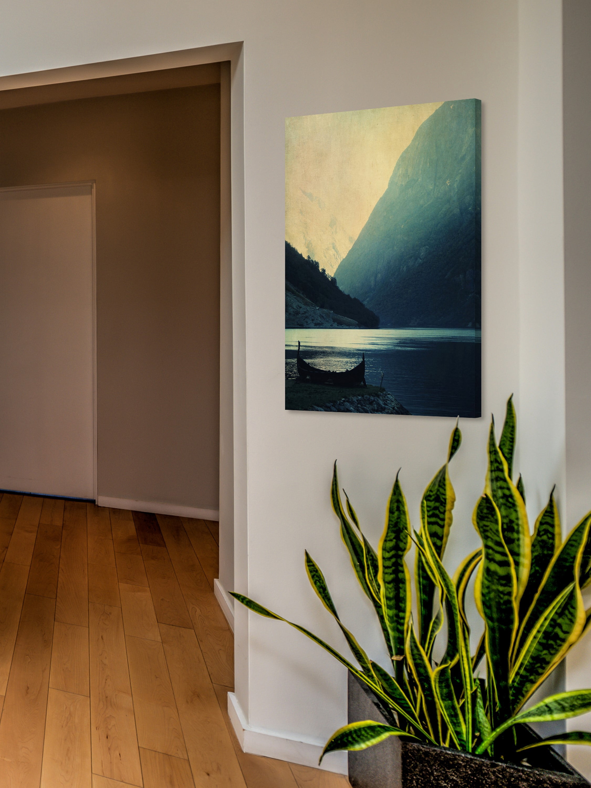 "Adventure Awaits" Painting Print on Wrapped Canvas