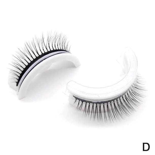 Reusable Selfadhesive Eyelashes Natural Multiple Reversible Gluefree