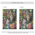 thumbnail image 5 of Wobogo Kitten Flower Picture Garden Flag 12×18 Inch Double Sided For Outdoor Yard Decoration, 5 of 6