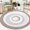 Coffee, variant on Modern Area Rug - 4Ft Round Carpet, Circle Contemporary Abstract Mat for Kids Boys Girls Bedroom, Soft Geometric Throw Rug for Living Room Playroom Dressing Room, Nonslip, Green/Yellow
