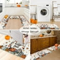 thumbnail image 6 of Hello Fall Kitchen Mat Pumpkin Wreath Kitchen Rugs Sets of 3 Piece Kitchen Mats for Floor Autumn Kitchen Rugs Non Slip Washable Fall Carpet Rugs Set for Kitchen Laundry Bathroom, 6 of 6