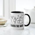 thumbnail image 4 of CafePress - Stick Man Band Mug - 11 oz Ceramic Mug - Novelty Coffee Tea Cup, 4 of 4