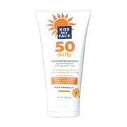 Kiss My Face 50 Daily, Mineral Sunscreen, SPF 50, Fragrance Free, 4 fl oz (118 ml)