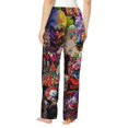 thumbnail image 3 of Killer Klowns From Outer Space Women's Pajama Pants, Comfy All Over Print Lounge Pants Casual Sleepwear with Pockets & Drawstring, 3 of 8