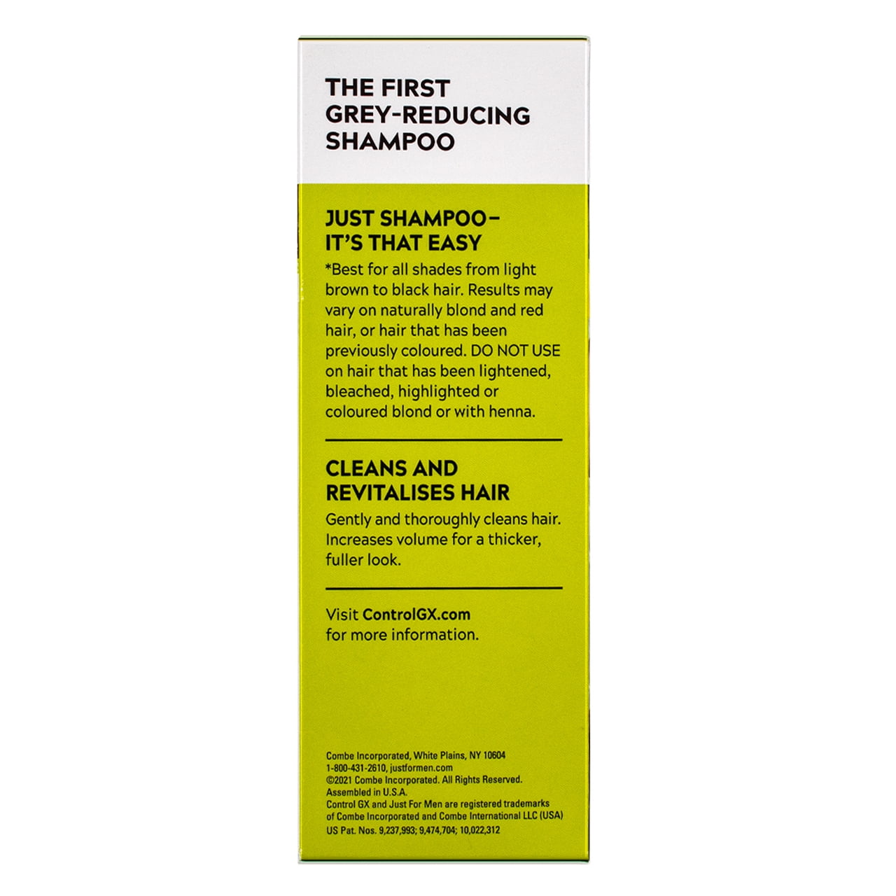 Just For Men ControlGX Grey Reducing Shampoo (3 pack) (Bundle)