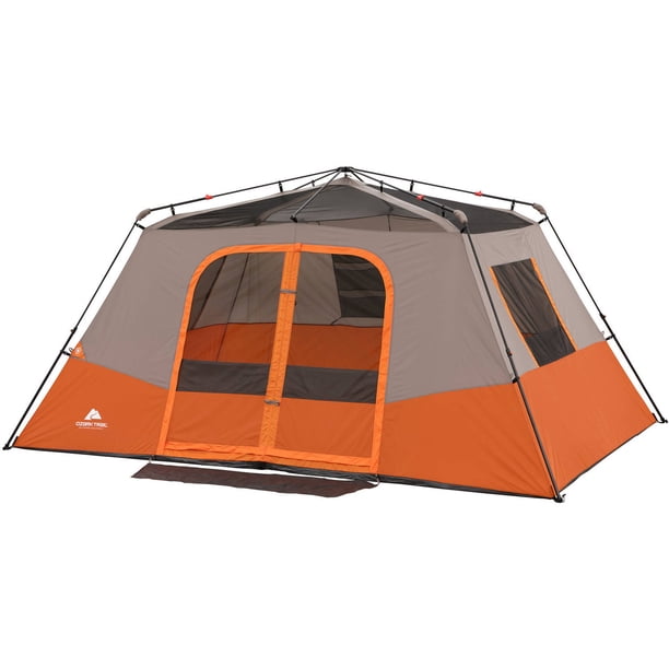 Ozark Trail Instant 13' x 9' Cabin Camping Tent, Sleeps 8