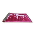 thumbnail image 2 of Ahgly Company Indoor Rectangle Animal Pink Traditional Area Rugs, 7' x 9', 2 of 4