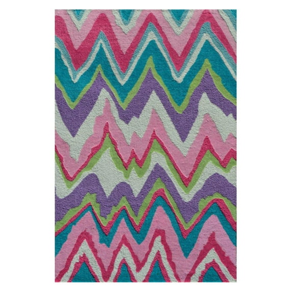 The Rug Market Chevron Girl 2.8" x 4.8" Area Rug