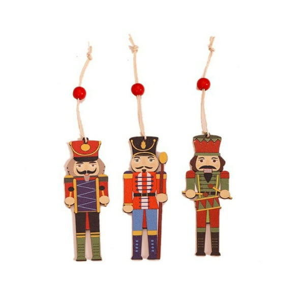 Colgante de Cascanueces Sincero para árbol de Navidad de Madera