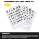 thumbnail image 3 of Vintage wooden bingo game with 40 bingo number cards and 75 checkers. DIY family board game for adults and kids., 3 of 4