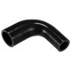 thumbnail image 1 of Unique Bargains 1pcs 25-38mm 0.98"-1.50" ID 90mm 3.54" Longitud 90° Manguera de Silicona Negra para Automóvil Universal, 1 of 7