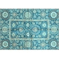 thumbnail image 1 of Ahgly Company Indoor Rectangle Oriental Light Blue Traditional Area Rugs, 8' x 10', 1 of 4
