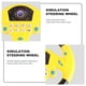 thumbnail image 5 of FELTECHELECTR Volante de simulación de conducción, juguete educativo para niños y niñas (PVC negro y amarillo, sin pilas), 5 of 7