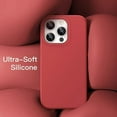 thumbnail image 5 of Entronix Silicone Case Designed for Apple iPhone 16 Liquid Silicone Case, Shockproof Slim Case Built for Apple iPhone 16, Red, 5 of 5