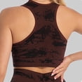 thumbnail image 4 of WILLBEST conjuntos de Yoga de Cintura Alta Sin Costuras para Mujer, Ropa de Entrenamiento, Pantalones Cortos de Fitness, Transpirables, para Gimnasio, Correr, Atléticos Y Cómodos. Mediana, 4 of 6