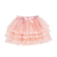 thumbnail image 2 of WOYY Infant Girls Solid Tiered Tutu Skirt High Waist Party Layered Skirt, Sizes 1-10, 2 of 4