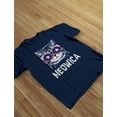 thumbnail image 4 of Tstars Boys Unisex 4th of July Shirts for Boy Kids Meowica American Flag Cat Funny Humor Independence Day Patriotic USA Gifts Fourth of July Toddler Infant Kids T Shirt, 4 of 6
