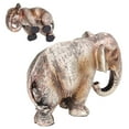 thumbnail image 4 of Elephant Statue Retro Style Synthetic Resin Exquisite Workmanship Elegant Decoration Symbolizing Prosperity and  Luck, Perfect Gift for Family and Friends, 4 of 7