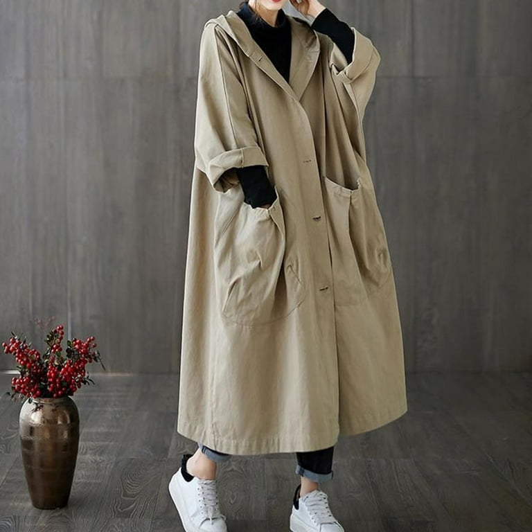 大勧め 3way dolman coat/khakibrown trench トレンチコート - leica