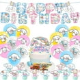 thumbnail interactive-video image 1 of Kuromi Birthday Decorations Party Supplies Theme Party Favor Include Happy Birthday Banner Cake Topper Balloons Cupcake Toppers 1 of 9