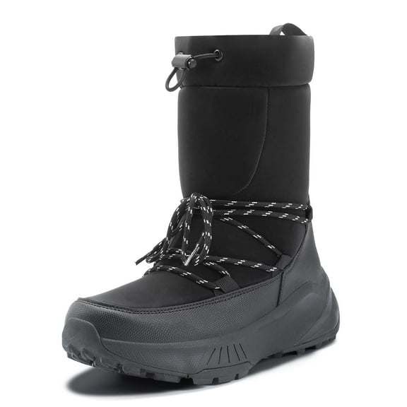 Women's Waterproof Winter Snow Boots Lightweight Warm Faux Fur Lined Mid-Calf Booties