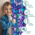 thumbnail image 3 of Blackout Kids Curtains,Boho Bohemia Flower Childrens Insulated Curtains Set Of 2,Bedroom Essentials,Toddler Room Decor 42"x84"(106x213cm), 3 of 4