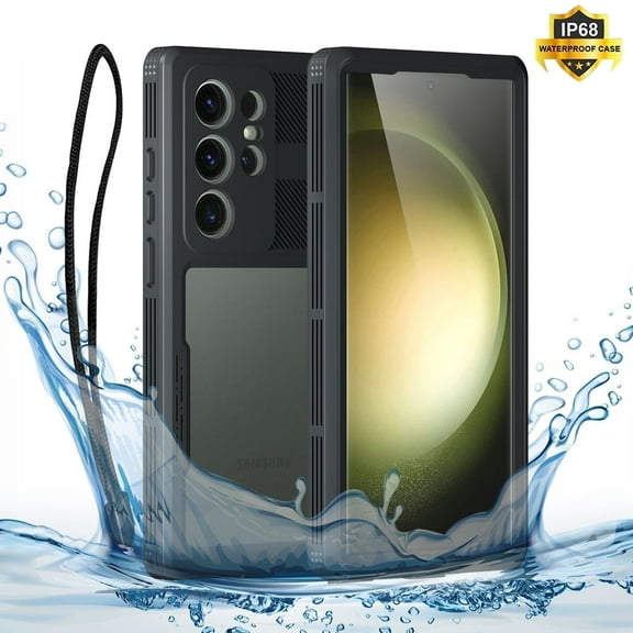 IP68 Waterproof Case for Samsung Galaxy S23 Ultra with Screen Protector, Full Body Protective Shockproof Phone Cover for Samsung S23 Ultra 6.8 inch