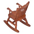 thumbnail image 4 of Spptty Cute Wood Rocker, Rocking Chair, Durable Fine Workmanship Home Decoration Festival Gift For Kids Dollhouse, 4 of 8