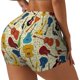 thumbnail image 1 of Fotbe Different Kind Of Guitars Shorts Sin Costuras – Shorts Deportivos de Cintura Alta para Mujer, Elásticos para Gimnasio, Yoga, Running o Ciclismo-XX-Large, 1 of 8