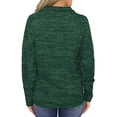 thumbnail image 3 of Sudadera con capucha para mujer Sudadera con capucha de color sólido Manga larga Cuello con cremallera Top suelto informal de otoño, Verde, S Eigraketly AP003716-06, 3 of 7