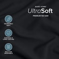 thumbnail image 4 of Bare Home Body Pillowcase - Zipper Closure - Ultra Soft - Double Brushed - Black, 4 of 7