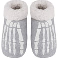thumbnail image 2 of Womens Memory Foam Slippers Cute Animal Fuzzy Christmas Reindeer Indoor Slippers Warm Fleece Ankle Boots House Shoes, 2 of 13