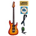 thumbnail image 1 of Dean Custom 380 Floyd Electric Guitar, Flame Maple Top, C380F TAB PACK Bundle, 1 of 4