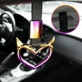 thumbnail image 4 of Daily Mix Store Heart-Shaped Car Handle Straps,Rear Bumper Warning Handle for Cars,Car Handle Strap Drift Charm for Car,SUV,Subway,Bus,Car Interior Accessories, 4 of 9