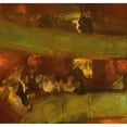 thumbnail image 3 of Gaston La Touche 16x15 Black Modern Framed Museum Art Print Titled - The Intermission - Souvenir of Italy, 3 of 5