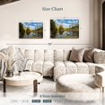 thumbnail image 4 of Elephant Stock Calm Merced River Wall Art - Horizontal Canvas Wall Art - Living Room Wall Decor - Nature Canvas - Gray And Brown Decor - 30" x 20", 4 of 8