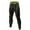 Black Green, variant on Overfox Men's Compression Pants Cool Dry Gym Leggings Baselayer Running Tights S-2XL