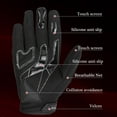 thumbnail image 6 of Full Finger Motorcycle Riding Gloves for Men Women, Anti-Slip Motorcycle Gloves Touchscreen Gloves for Outdoor Sports Motocross Cycling Hiking Camping Climbing, 6 of 10