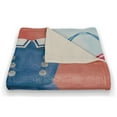 thumbnail image 3 of Creative Products Vintage Patriotic Swimwear 50 x 60 Coral Fleece Blanket, 3 of 3
