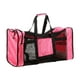 thumbnail image 1 of Bolsa de lona de malla, bolsa para equipo de buceo, para hombres y mujeres, bolso de mano, bolso de playa para fitness, snorkel, deportes acuáticos, Rosa, 1 of 8