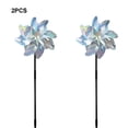 thumbnail image 3 of Toystoory Spinner de viento para espantar pájaros, 2 uds., exclusivo, repele pájaros y mejora el efecto de decoración del jardín, es obvio Jardín y Patio Plata, 3 of 6