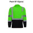 thumbnail image 1 of Radyan Maximum Visibility Reflective Safety Hoodie, 2-Tones - 12 Pack, 100% Polyester, Size: Adult, 1 of 4