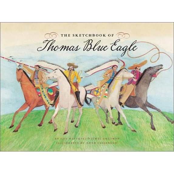 Pre-Owned The Sketchbook of Thomas Blue Eagle (Hardcover) 0811829081 9780811829083