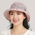 thumbnail image 3 of SPRING PARK Sun Breathable Sun Hat Bucket Hat Floral Design for Women Men Summer Outdoor Cap, 3 of 8
